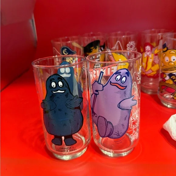 American Vintage Character Glass Set - Multicolor McDonald’s - Picture 2 of 13